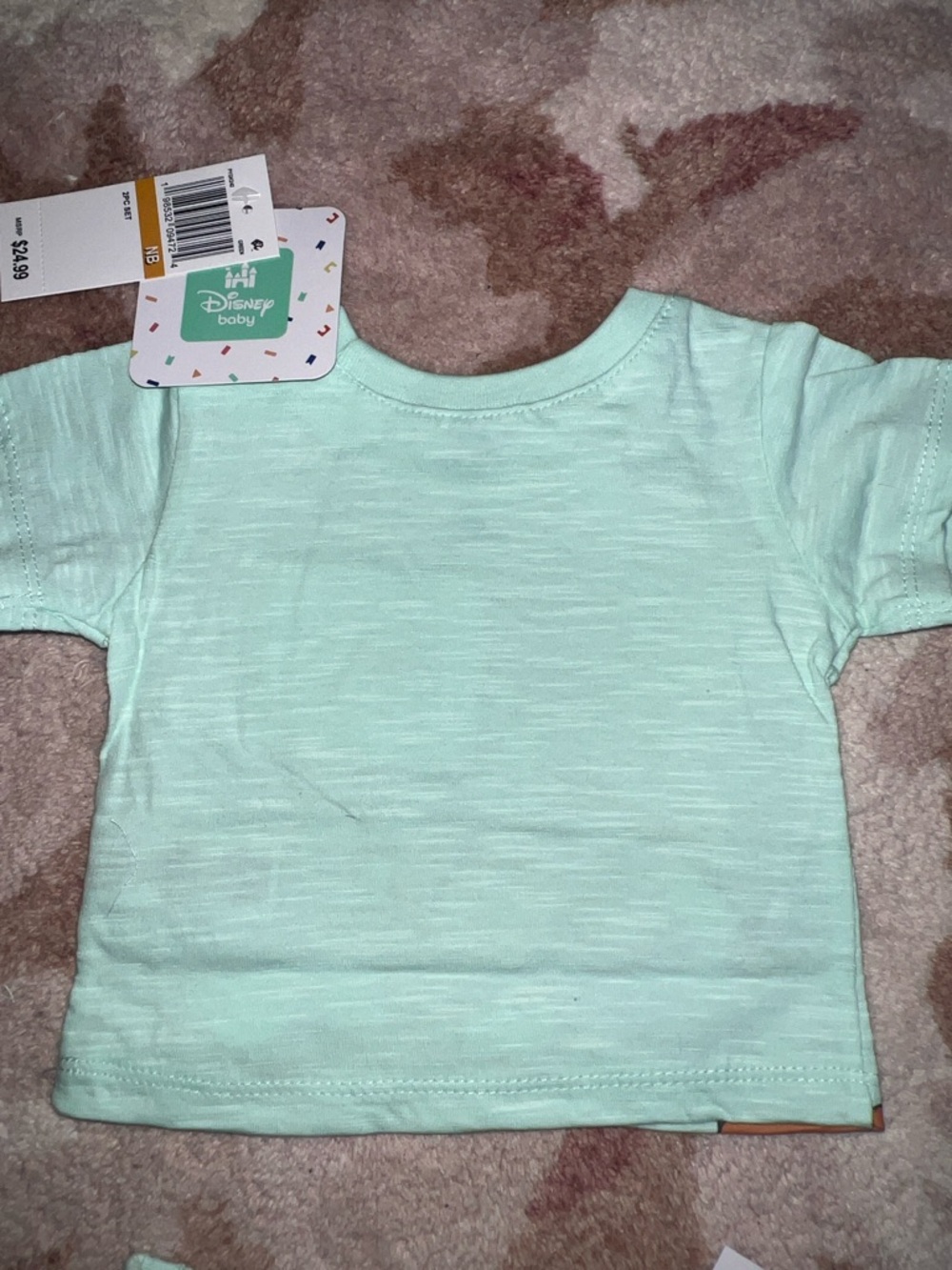 NEW Disney Mint Green "Best Pals" Character Short Matching Set - Picture 6 of 11